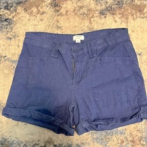 Crown & Ivy Linen Shorts